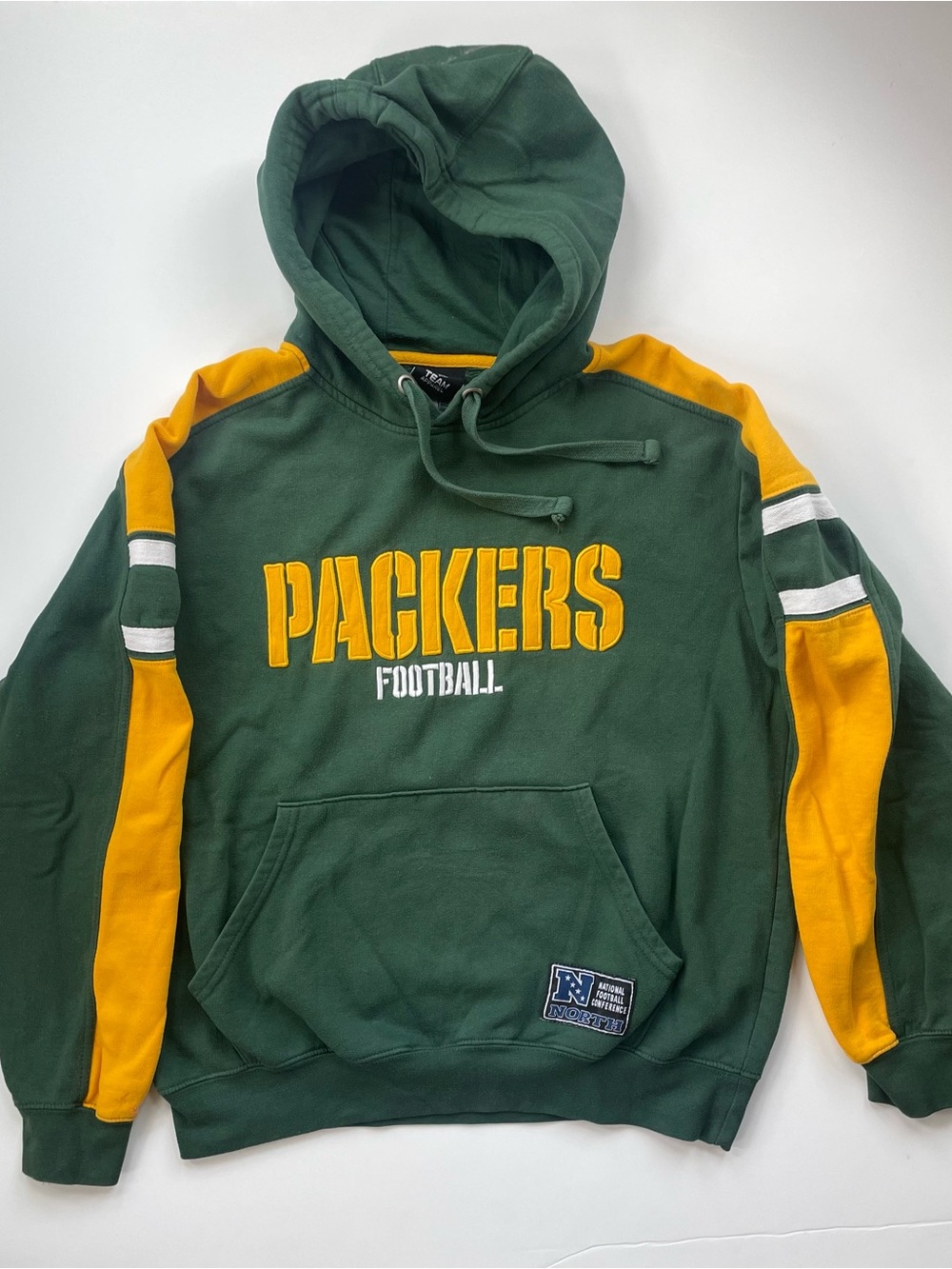 NFL Green Hoodie with Gold Trim